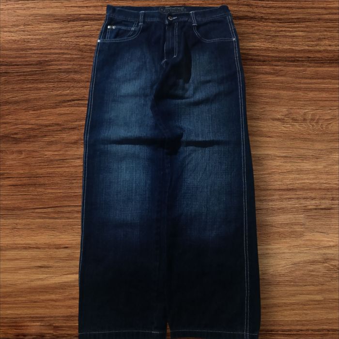 Southpole brown tap vintage jeans sk8 rep style