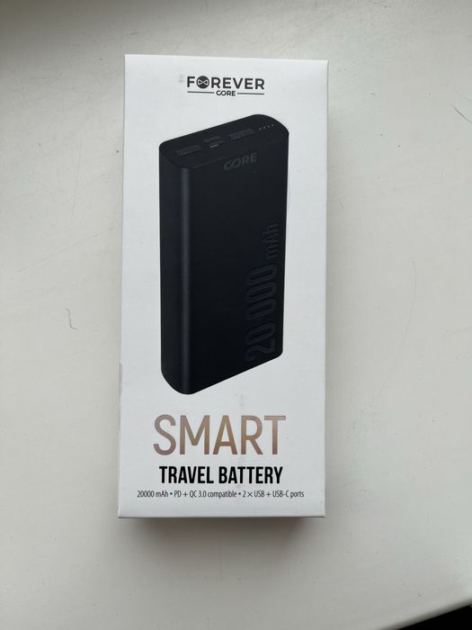 Портативна батарея Павер банк Forever Core 20000mAh Fast Charge