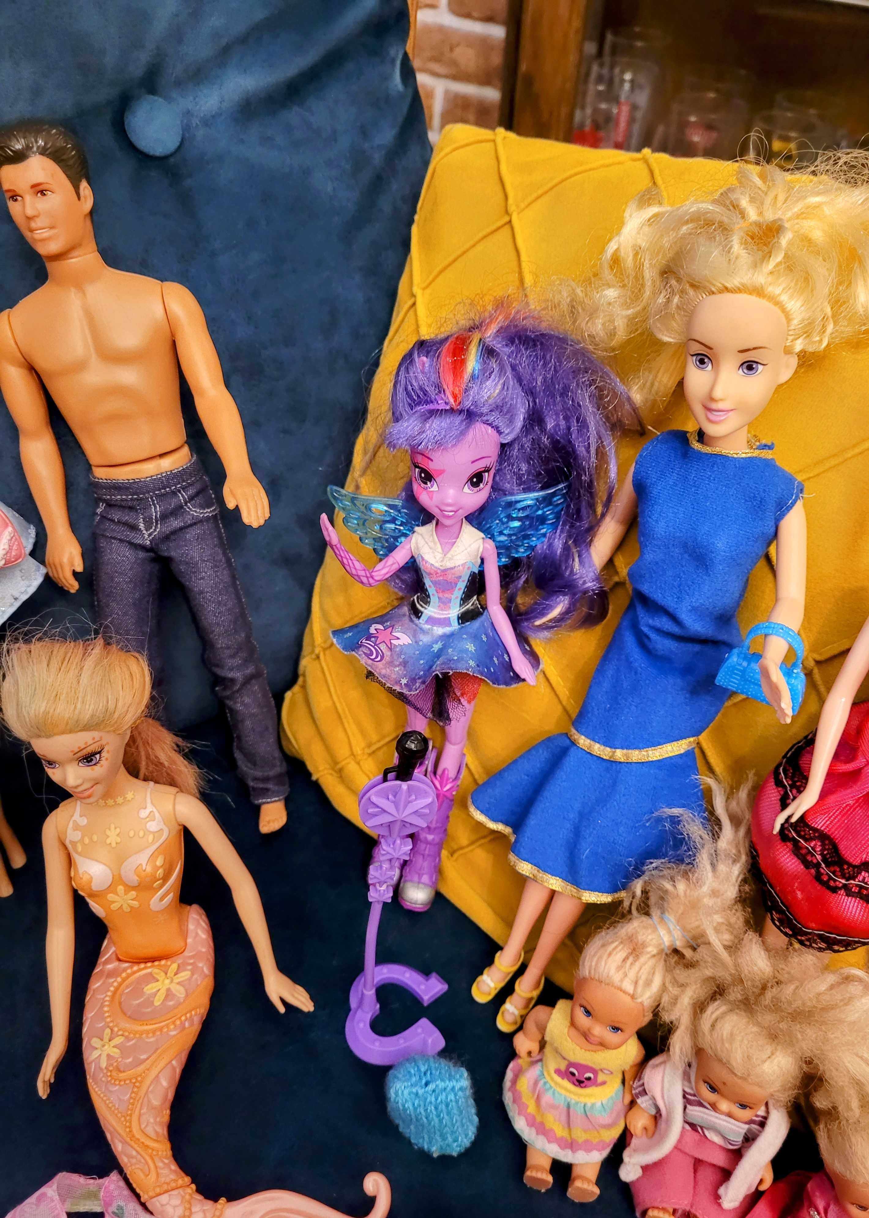 Zestaw lalek Barbie Mattel,Simba,Ken*Equestria GirlsTWILIGHT SPARKLE