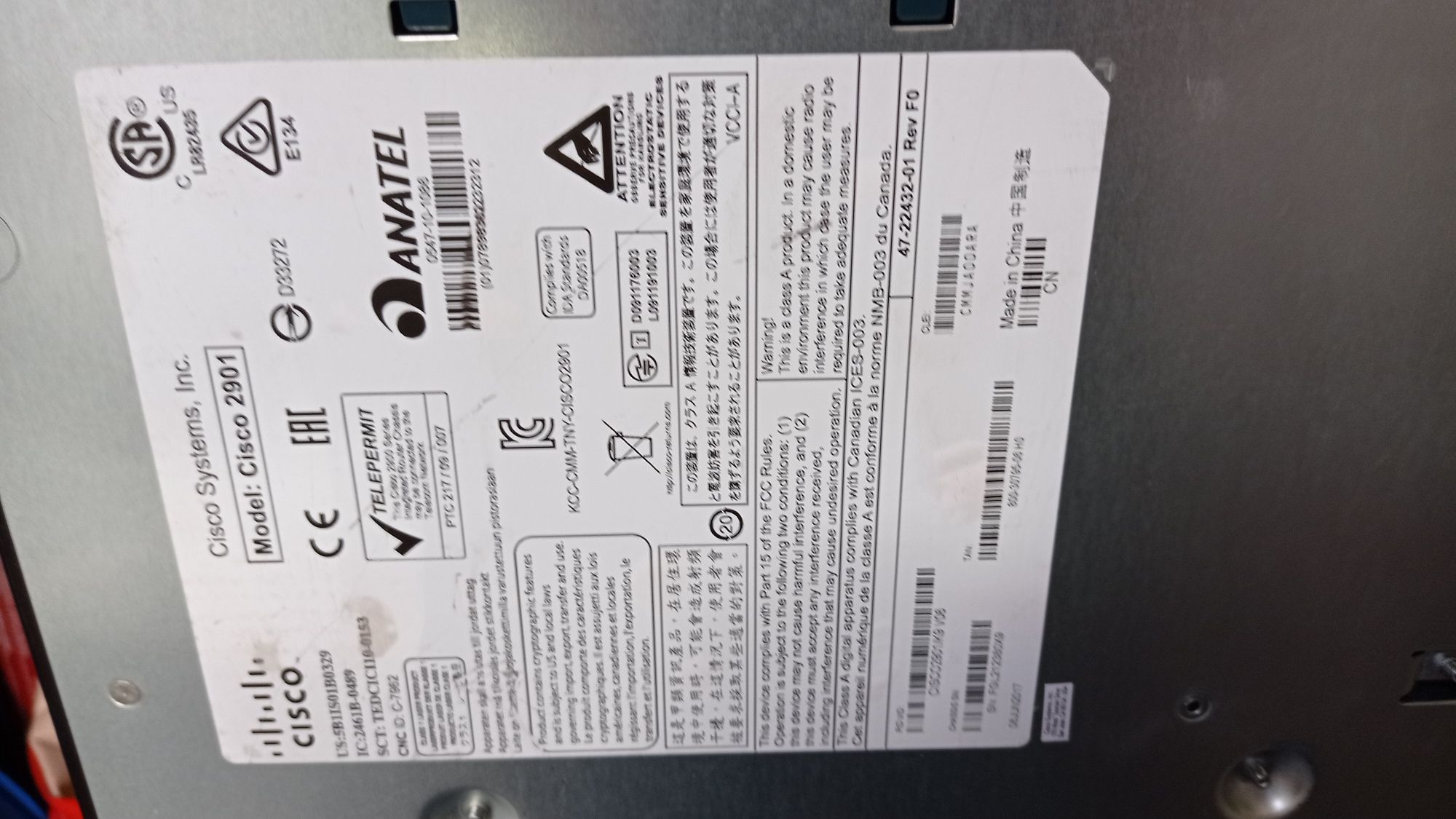 Router Cisco 2800 totalmente funcional