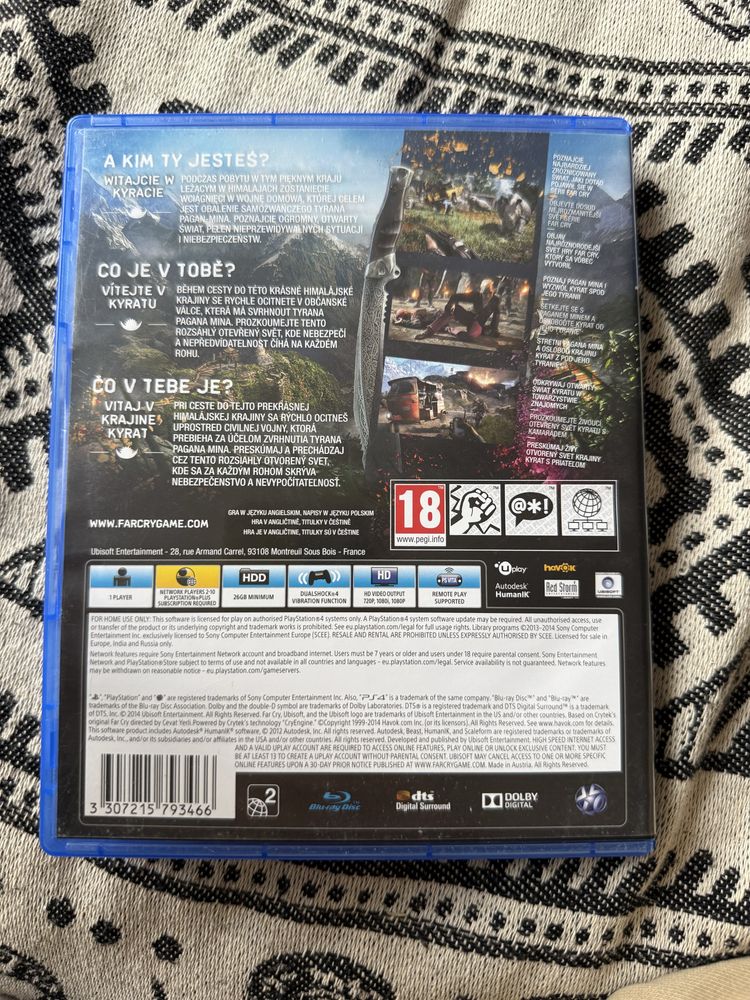 Gra Farcry 4 na PS4/PS5