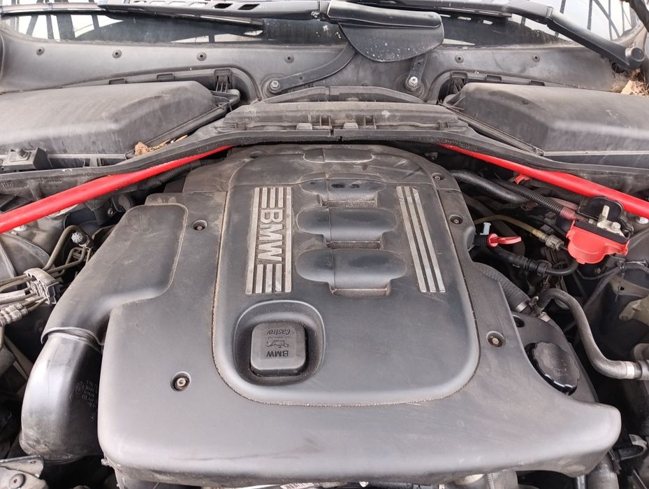 Kompletny silnik w Aucie BMW 520d 2.0d m47d20 163 konie do odpaleniA