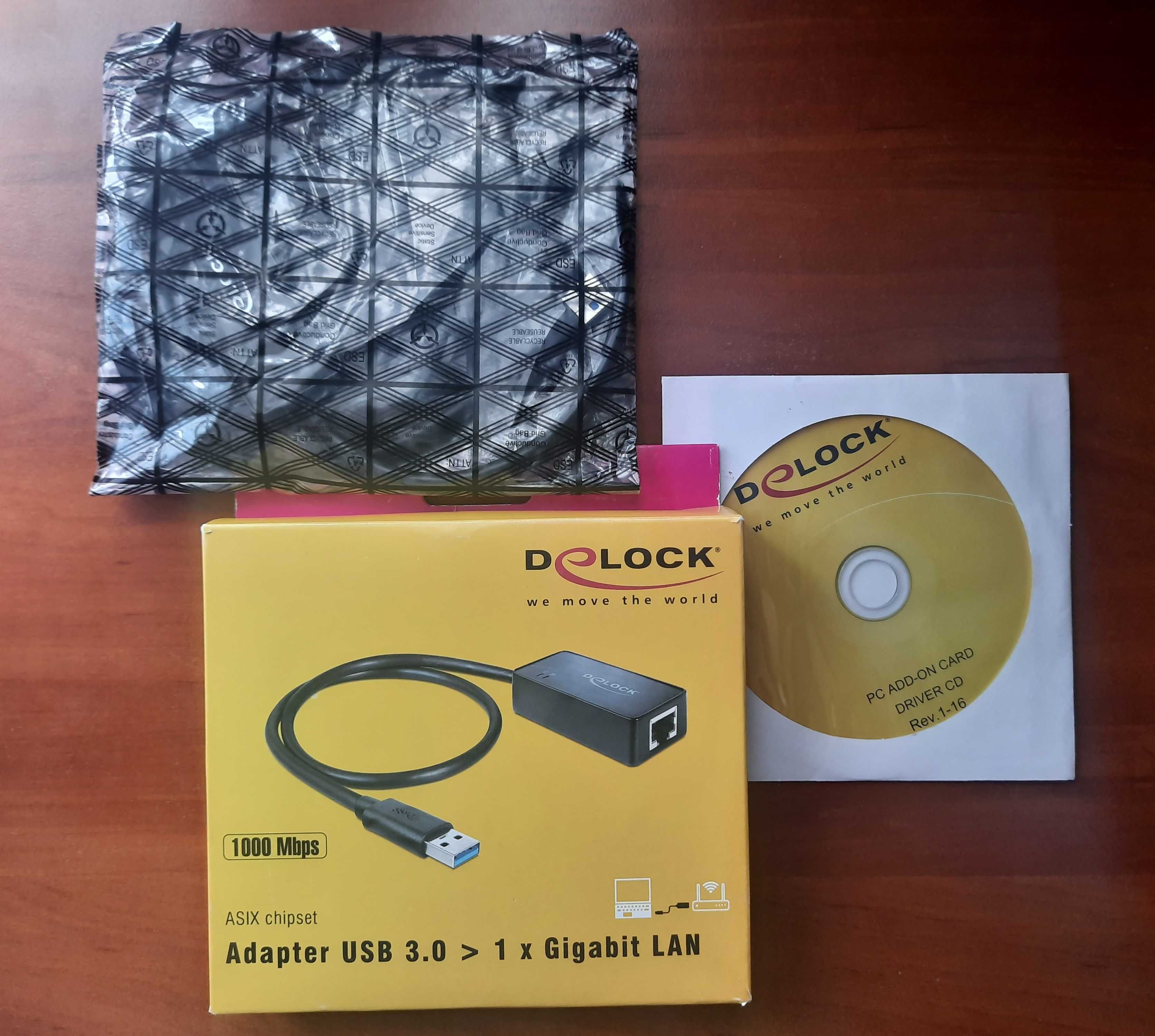 Мережева карта (адаптер) Delock 62121 USB-A - Ethernet (нова)