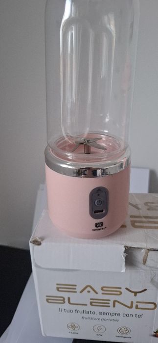 Blender Sportowy 2x USB C Różowy