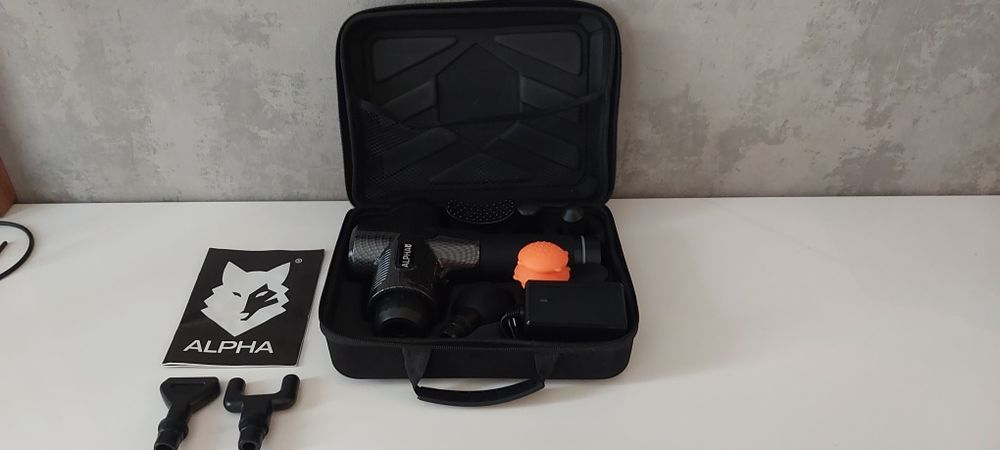 Masażer Alpha Massage GUN PRO- stan bdb