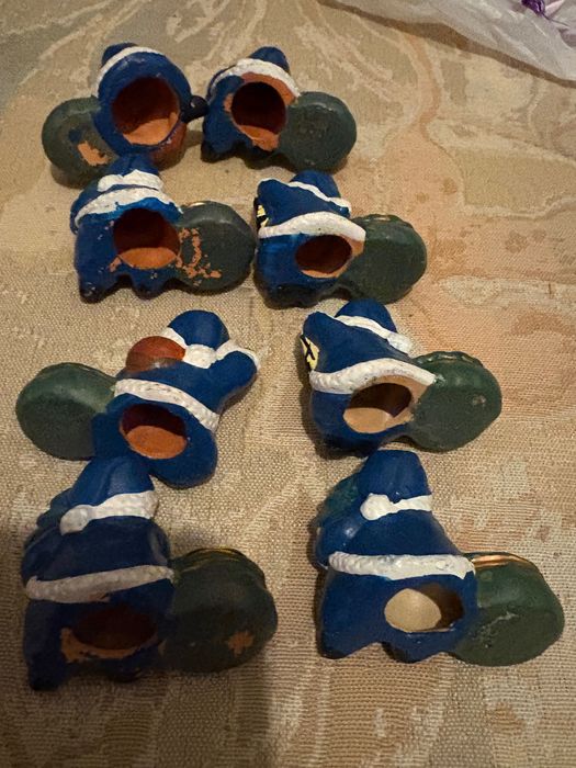 Рождественские украшения на елку, подсвечники, копилка Германия