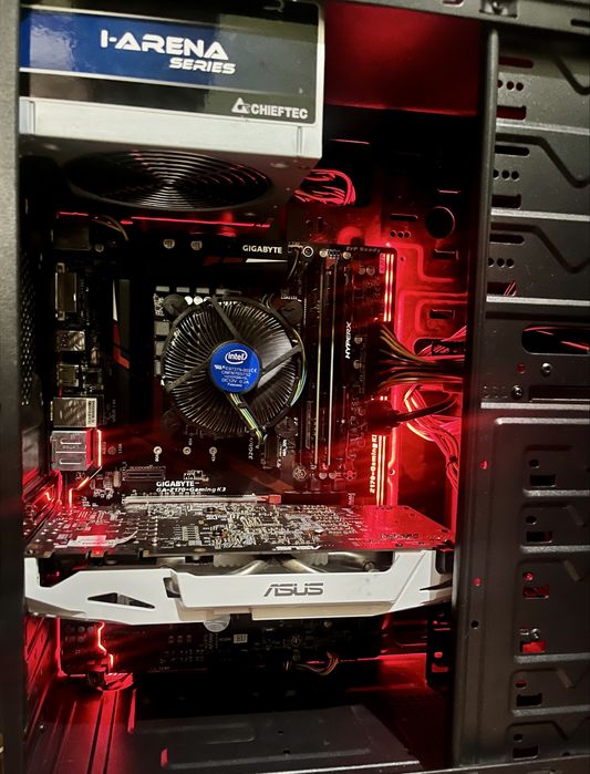 i7 7700K, GTX1070 8gb, 16gb DDR4, 120gb SSD потужний вгровий компʼютер