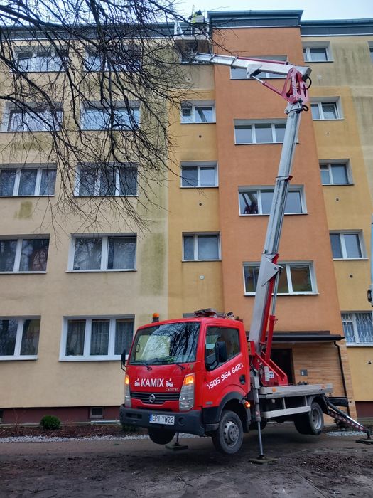 Usługi/wynajem [Do 26 metrów] zwyżka podnośnik koszowy z operatorem :D
