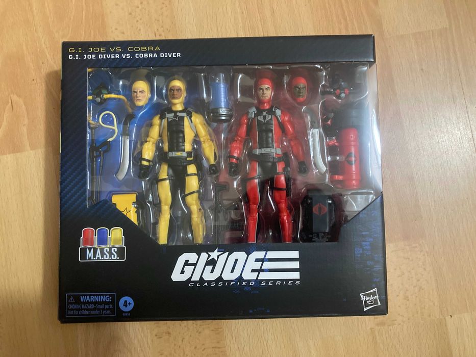 Figurka G.I. Joe Classified Series G.I. Joe Diver & Cobra Diver Nr.169
