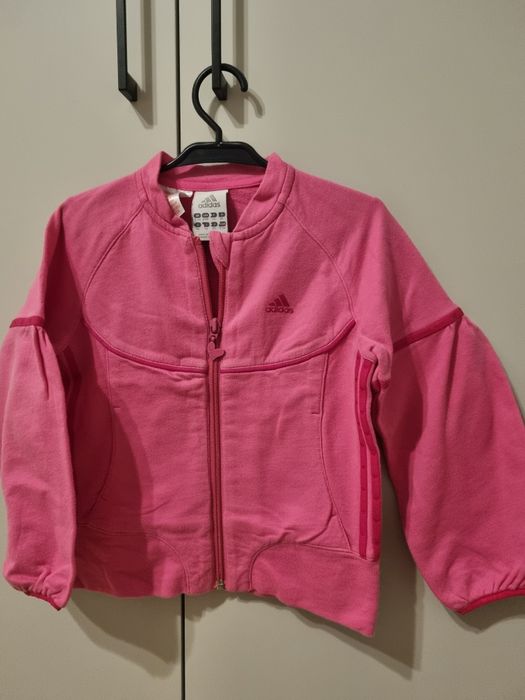 Bluza różowa Addidas 98/104