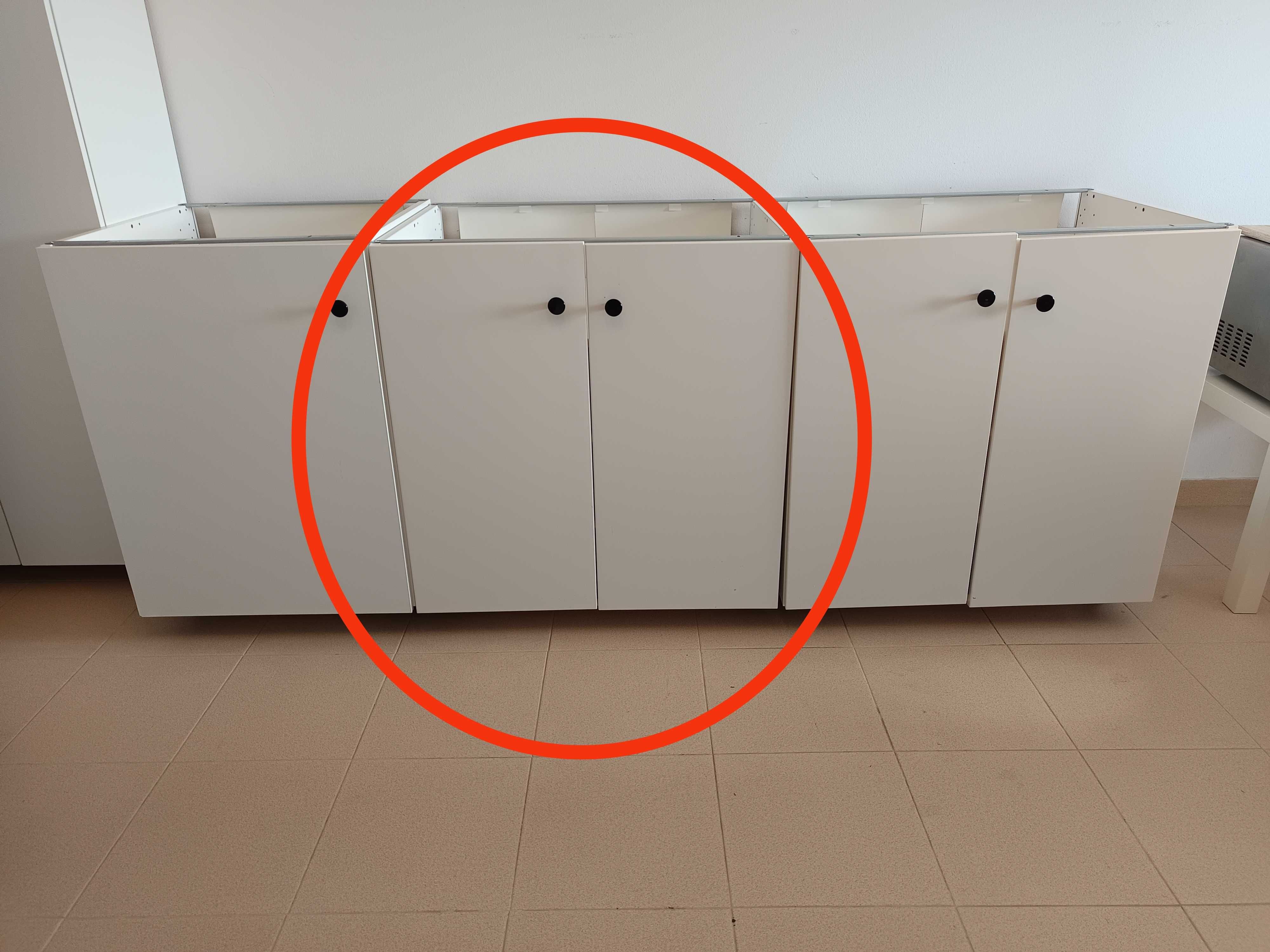 Urgente!Armário baixo metod ikea 80cm