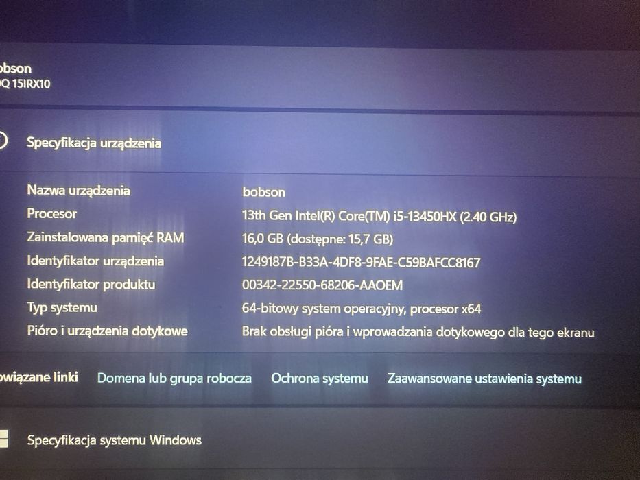 Lenovo LOQ rtx 5050,16gbDDR5 i5 13450HX !