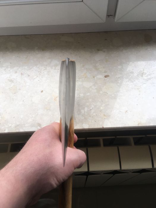 Stara zabytkowa siekiera USA