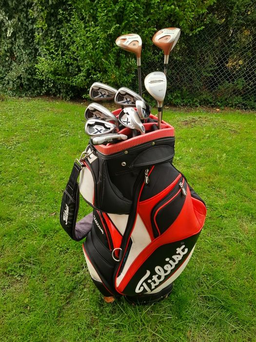 комплекти сумка+клюшки+м'ячі+тій, рушник, грін