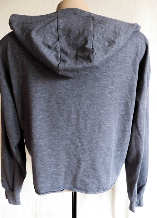 Тепла кофта на дівчинку худі оверсайз S коротке Гаррі Поттер Слизерин