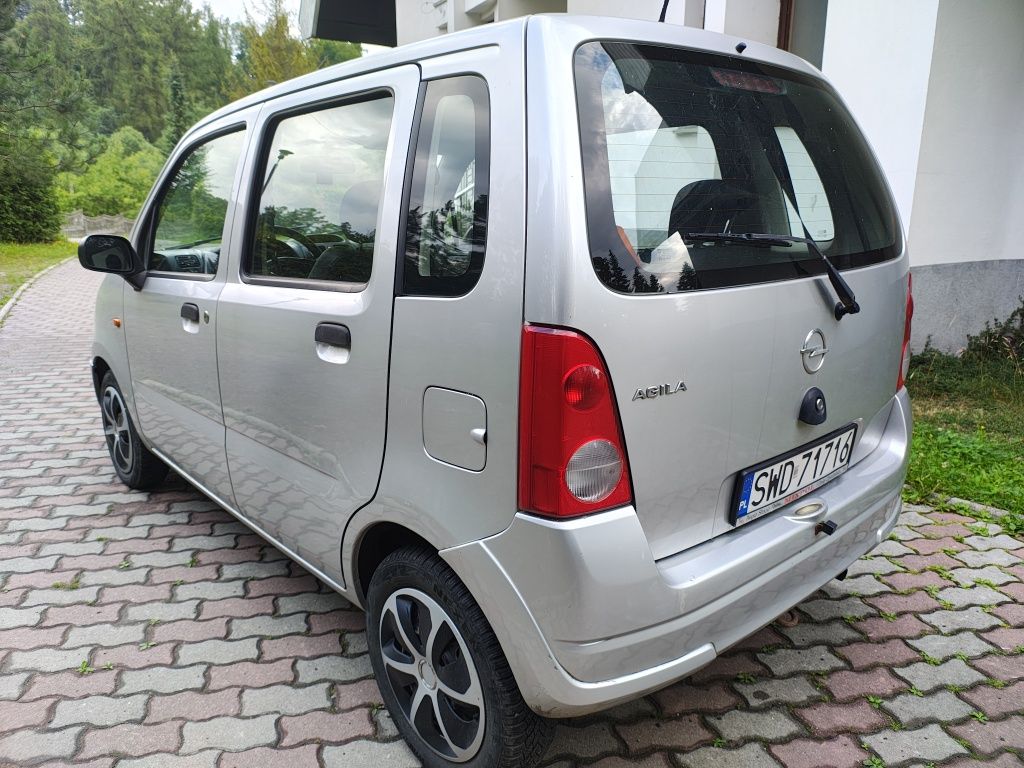 Opel Agila Bardzo dobry stan Oszczędny Ważne opłaty Jak Fiat Panda