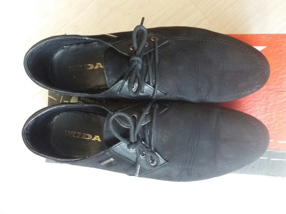 Туфли замшевые мида р.44