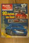 Auto Motor und Sport Testjahrbuch '99 (1999) Katalog testy.