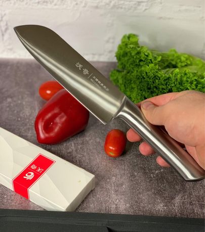 Код 191 Нож шеф-повара Сантоку кухонный ніж Santoku