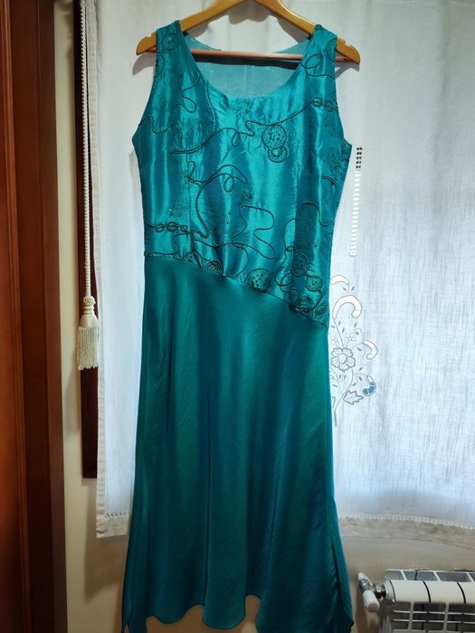 Lindíssimo Vestido de festa/cerimônia, verde água.