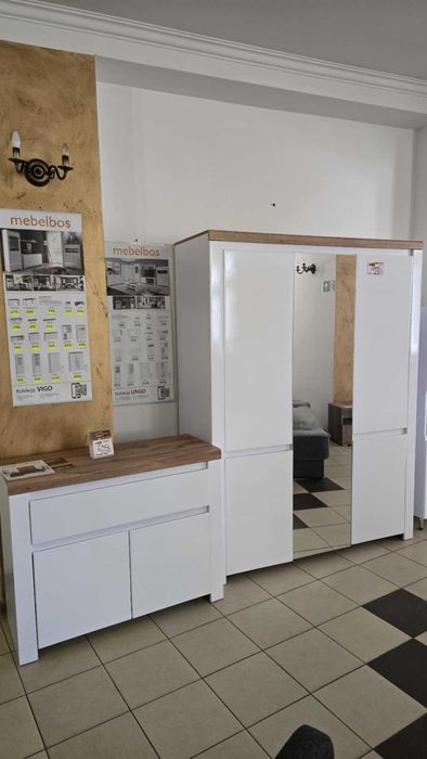 Wyprzedaż mebli z ekspozycji, szafa, komoda