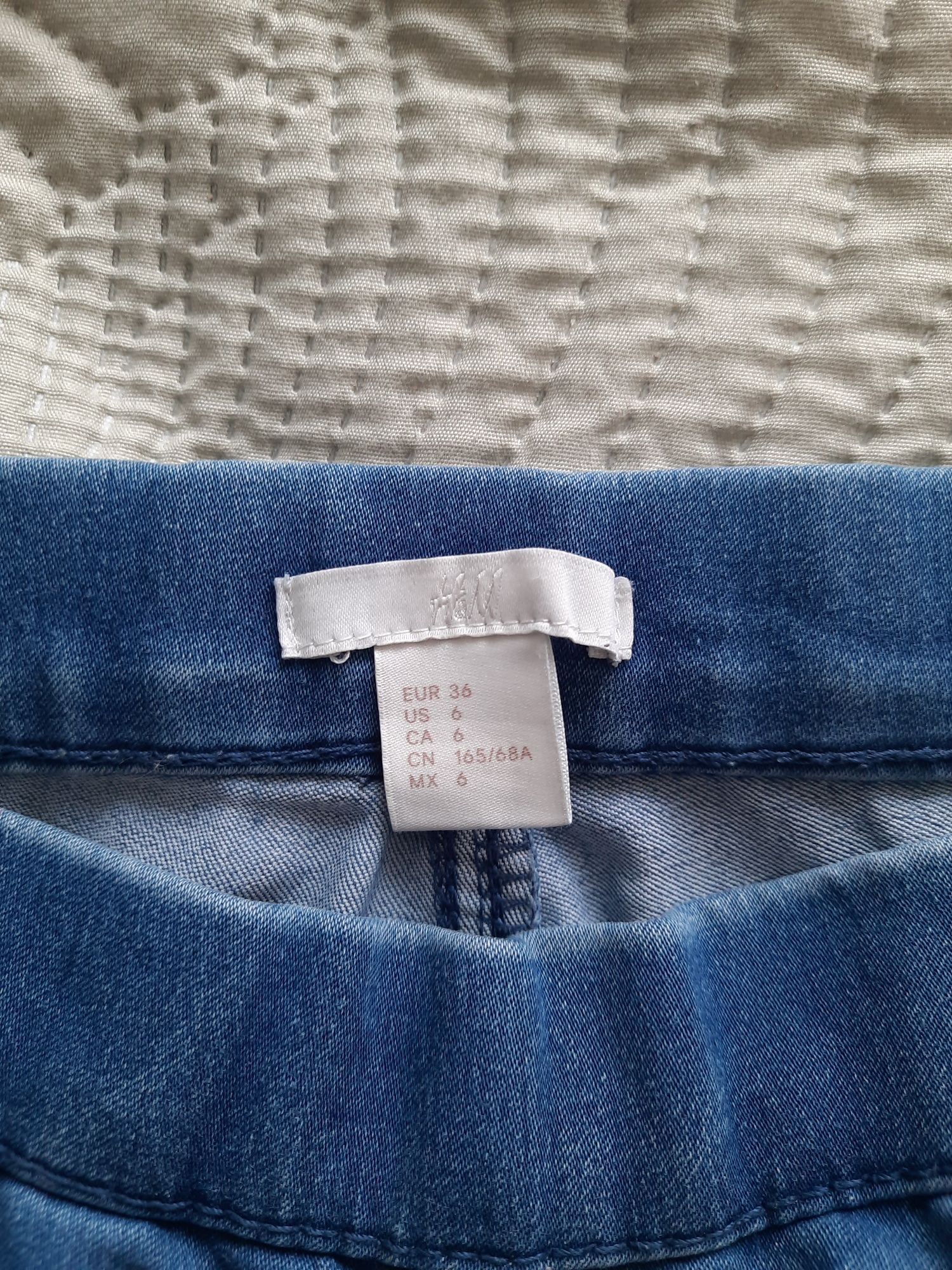 Spodnie jeansowe dżinsowe H&M S 36