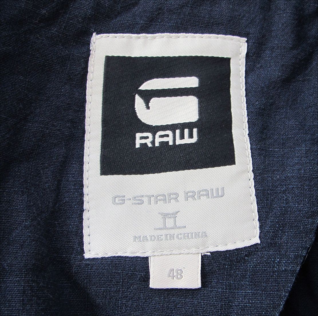 G-STAR RAW Navy Service Blazer пиджак блейзер 48 - S-M оригинал