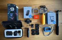 Gopro 9 Black - MEGA zestaw - wszystkie niezbędne akcesoria !!!