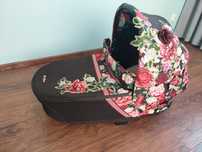 Cybex Priam 4.0 Spring Blossom Dark, gondola, na gwarancji do lipca 20