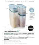 Conjunto Pontuais Ovais Tupperware
