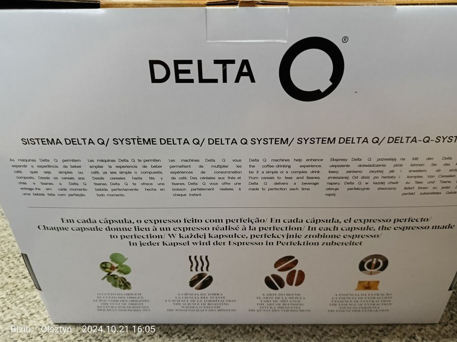Express do Kawy Delta q plus opakowanie kapsułek gratis