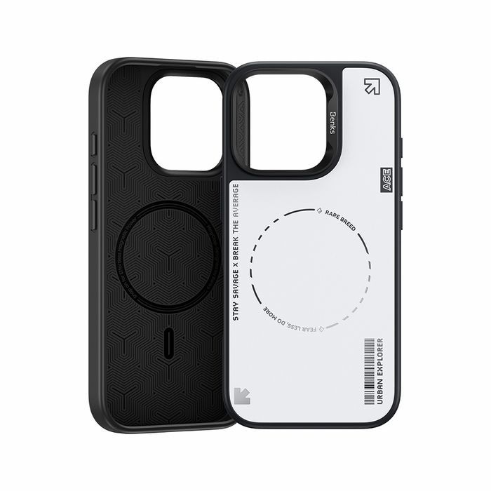 Benks Etui Dynamic Minimalist Do Iphone 16 Pro Max Biały