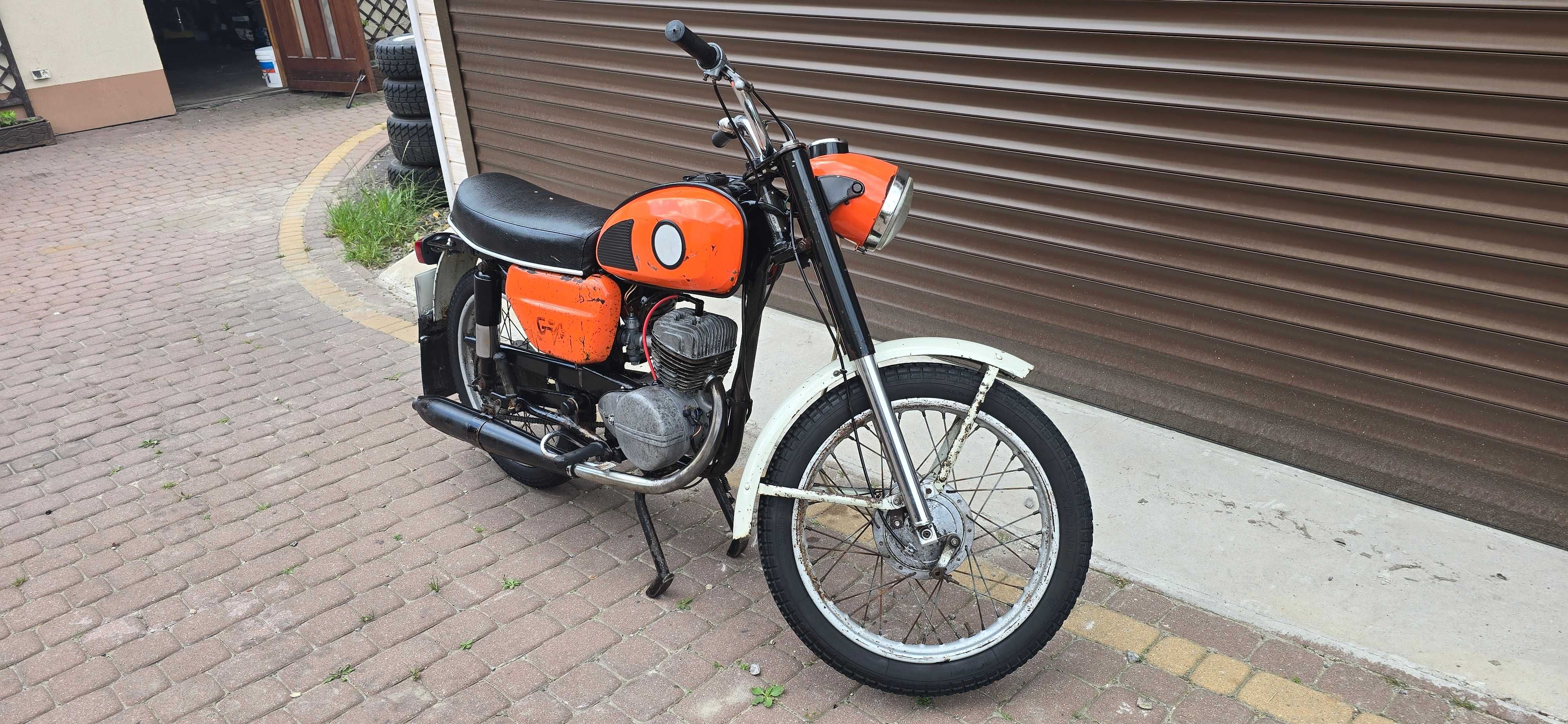 Motocykl WSK 125 GIL ! 1976r ! Zarejestrowana ! Pełen Oryginał!Zobacz!