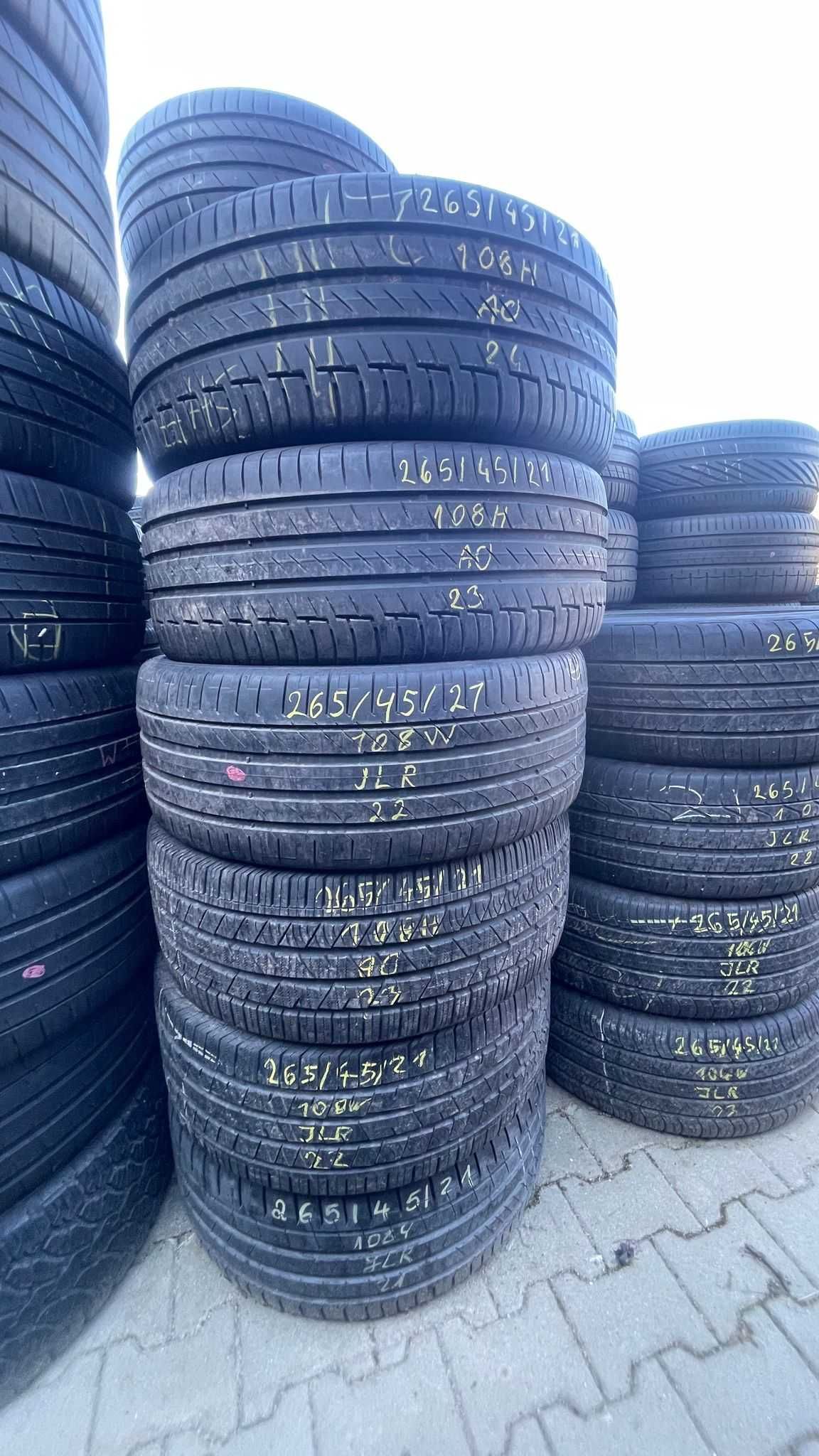 Opony pojedyncze 265/45R21 Michelin Continental Dunlop Pirelli