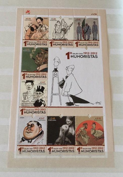 Folhas Miniatura (novas ) 2003.2005.2006.2010.2012