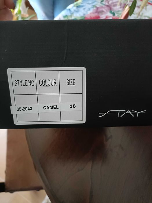 Sapato patufa camel da Stay