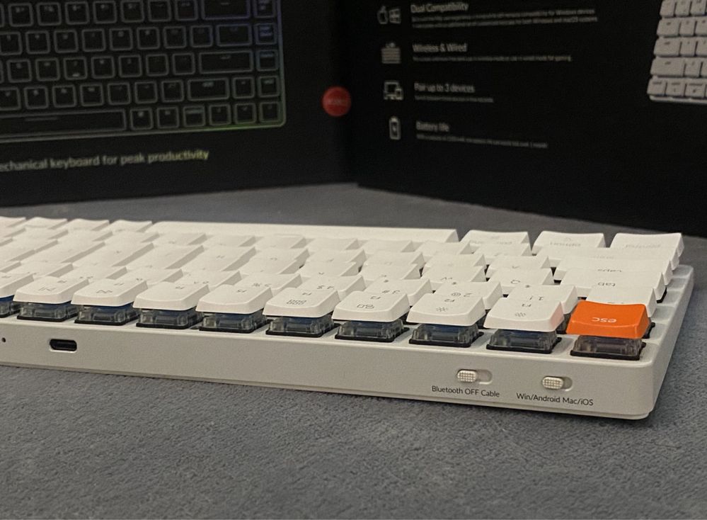 Keychron k3 v2 low profile wireless