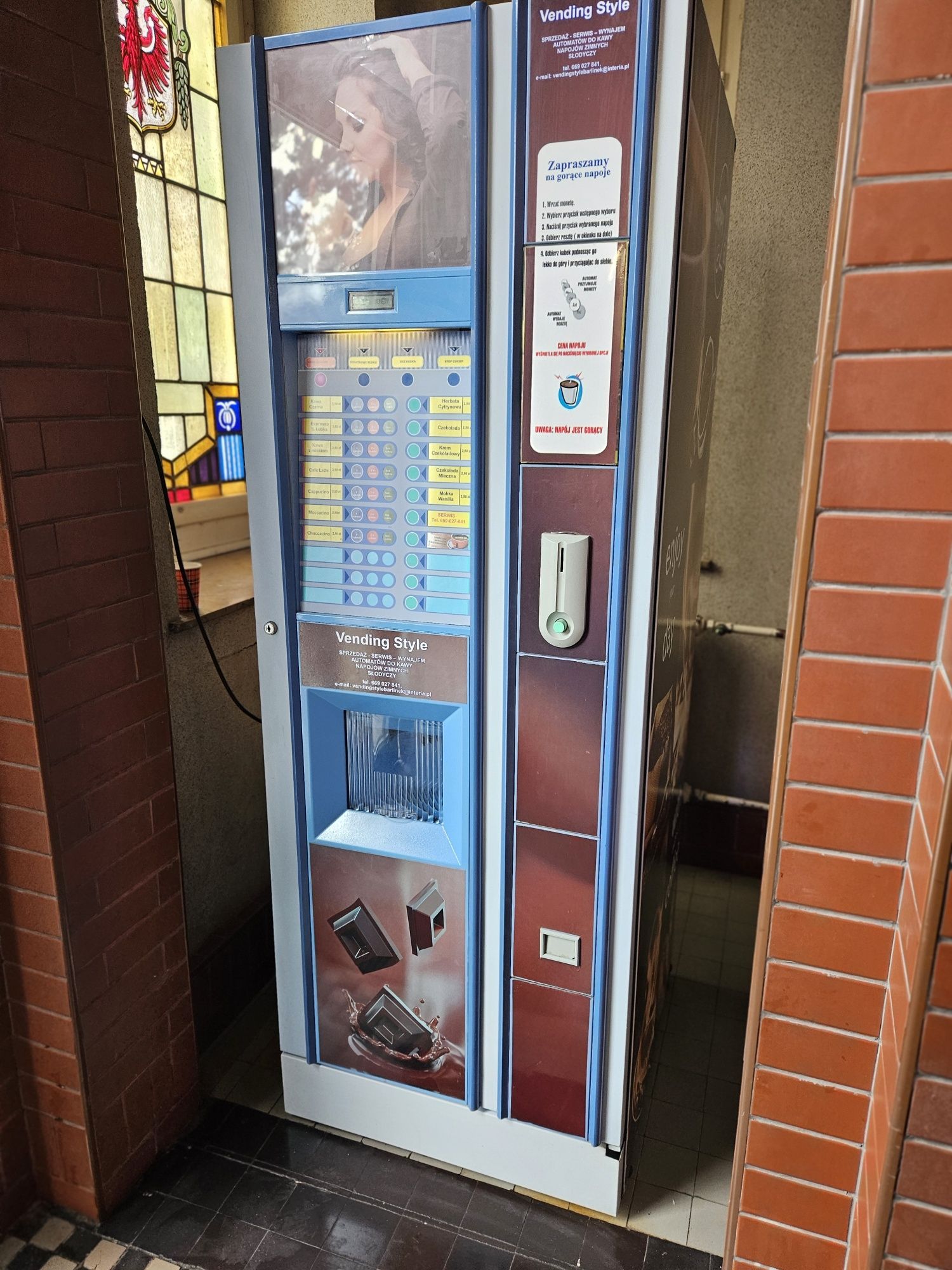 Automat do kawy kawomat vending