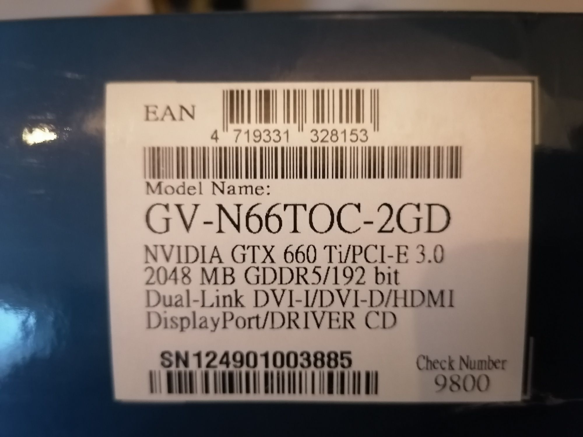 Gigabyte GeForce GTX 660 Ti 2GB