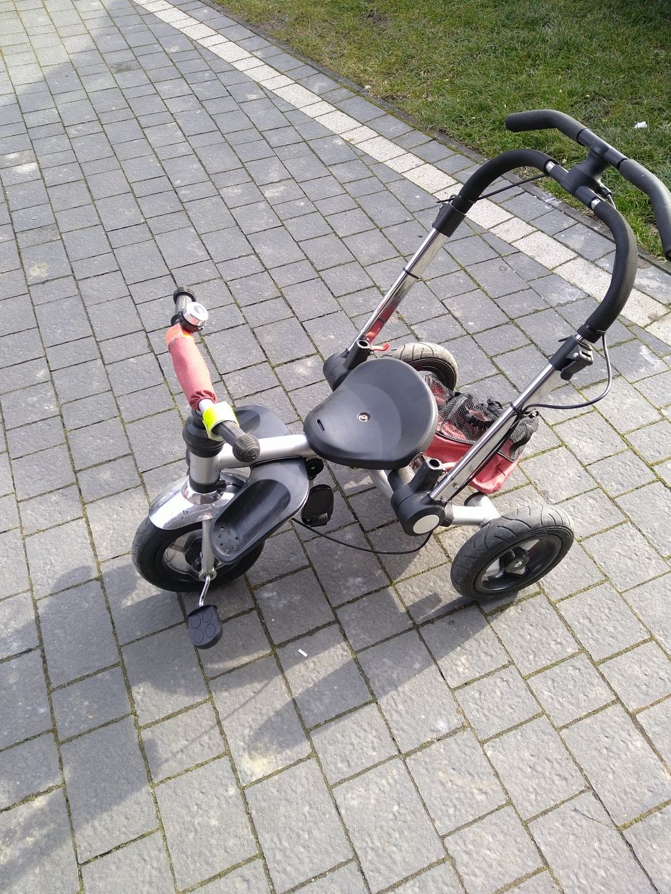 Rower jeździk pchacz 3w1 trójkołowiec