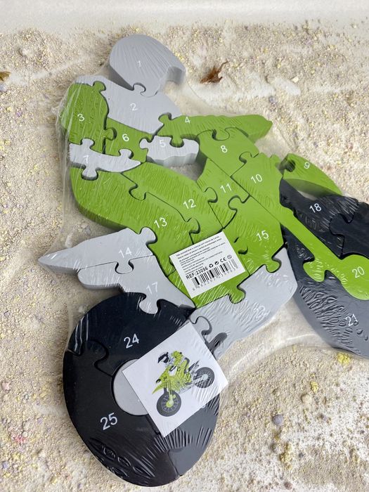 ‼️ Puzzle de madeira da mota; NOVO ‼️