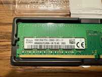 Memória RAM 16gb 2666MHz ECC unbuffered