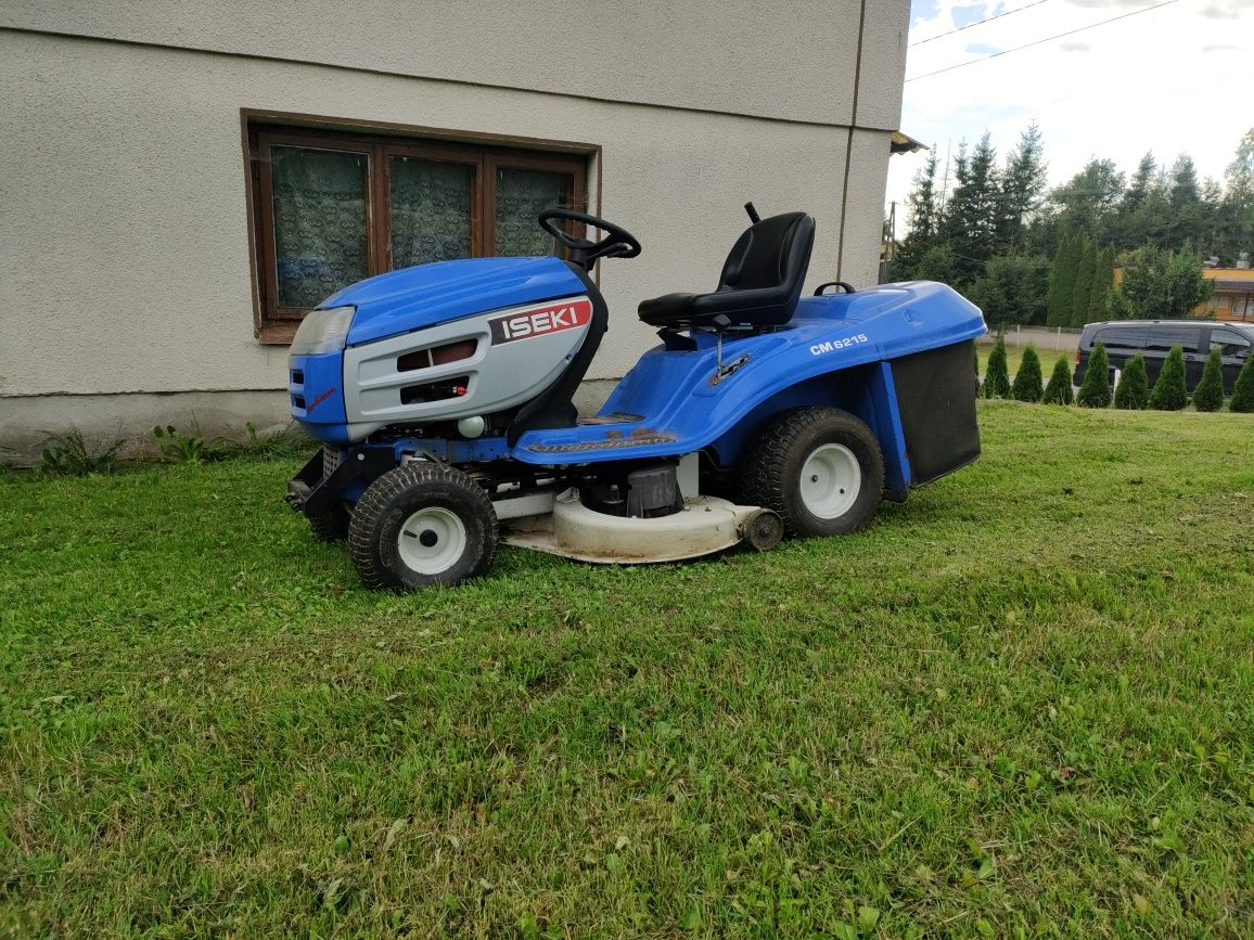 Kosiarka traktorek Iseki cm6215 MTD +pług do śniegu