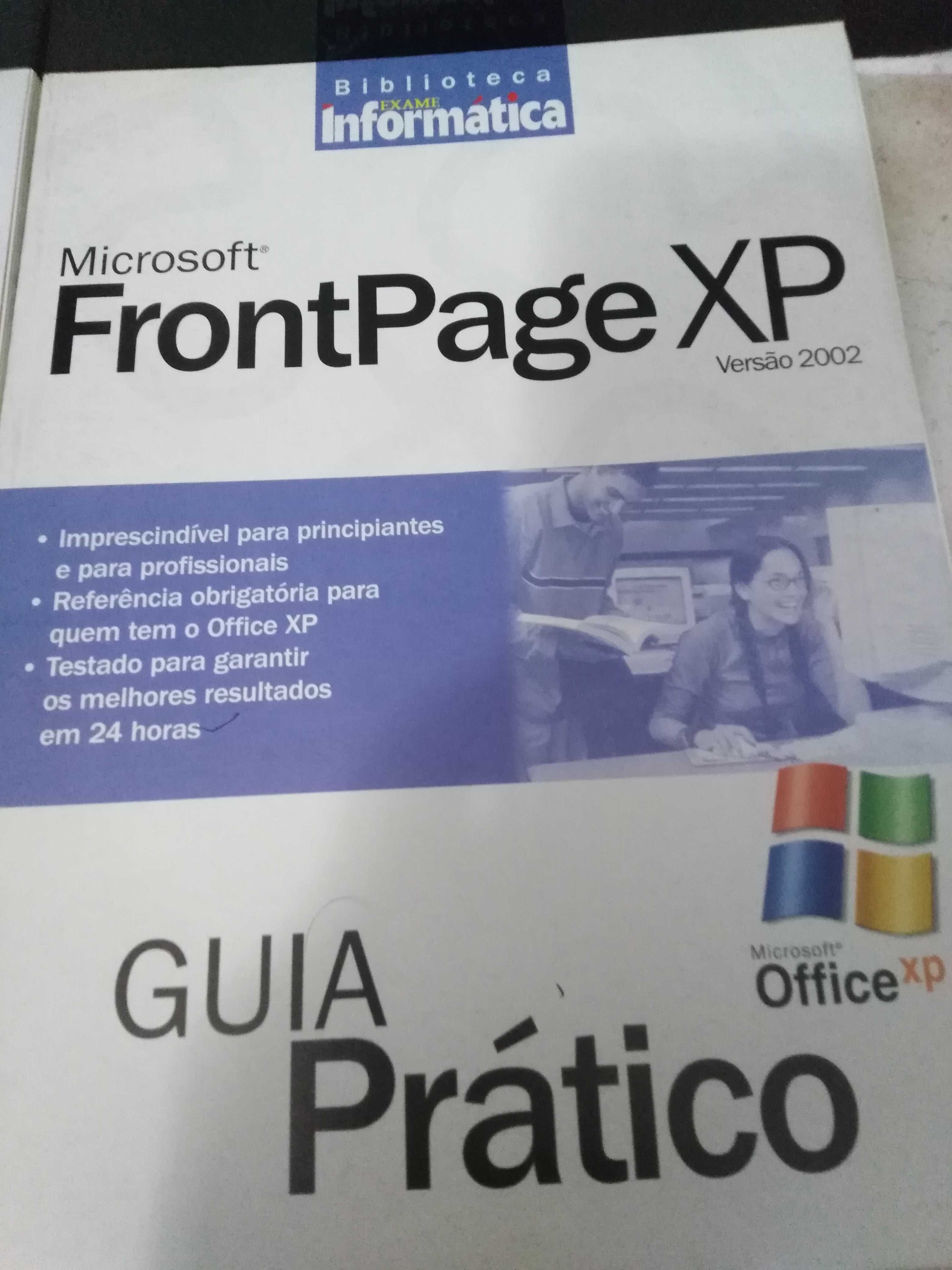 Guias práticos - Word/Excel/Power point/Front page/Access XP e Outlook