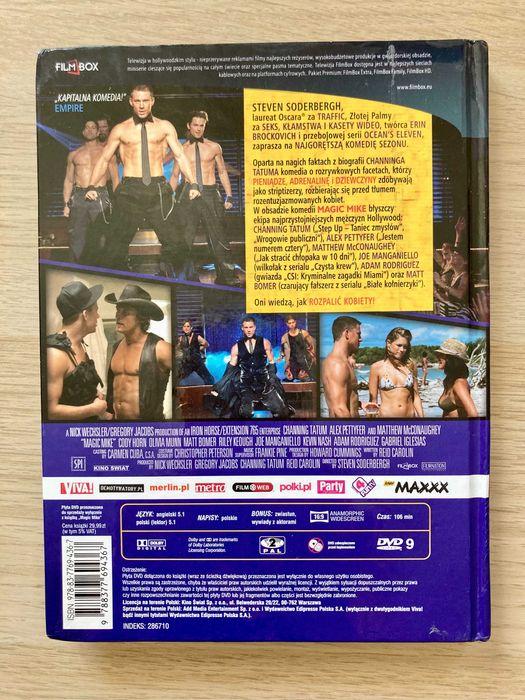 Filmy DVD -Fighting, Magic Mike, Uprowadzona. Sensacja