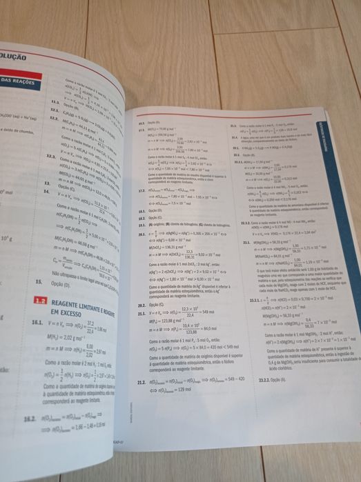 Caderno de actividades/ exame Química 11*