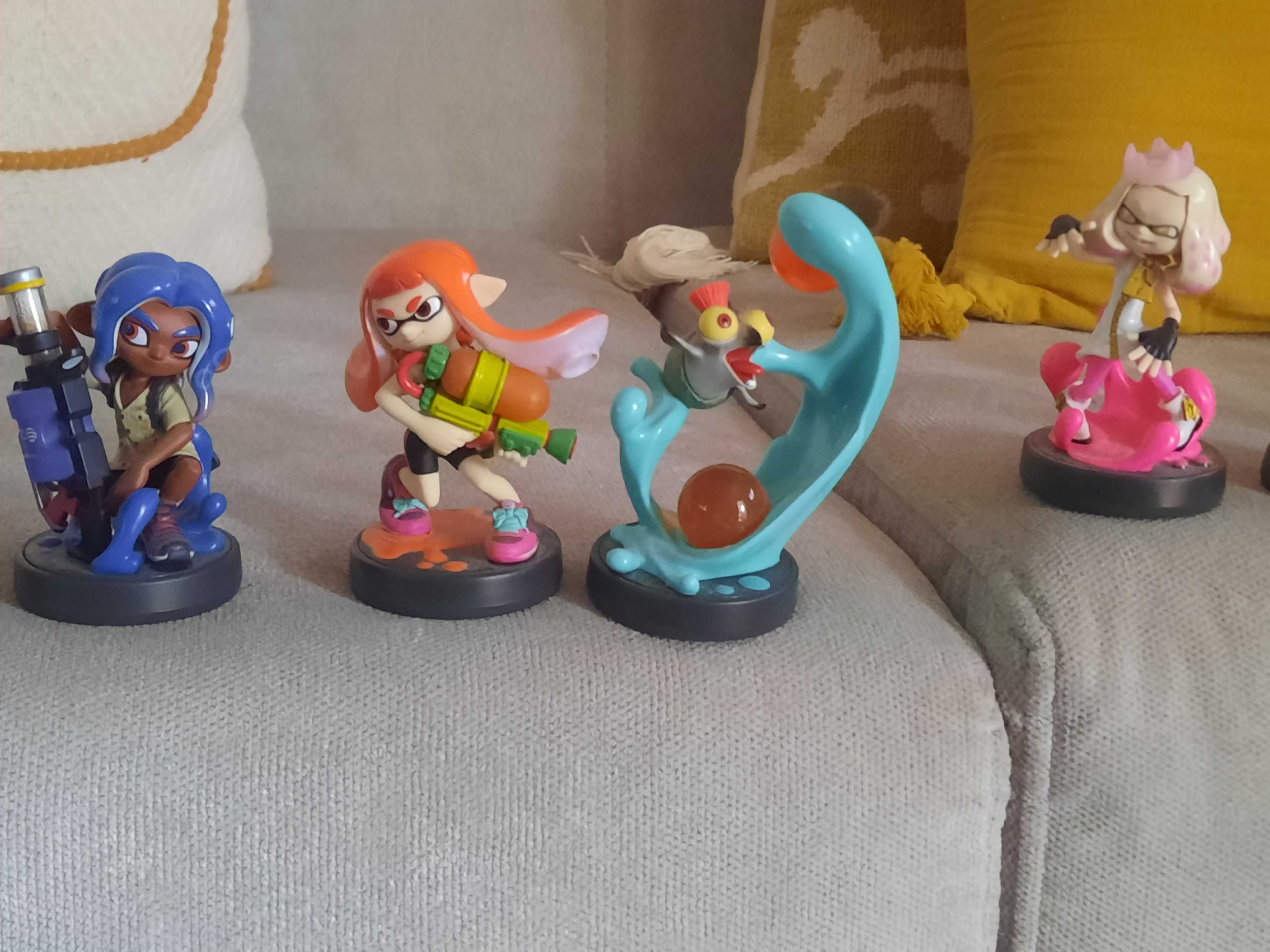 11 figuras amiibo splatoon