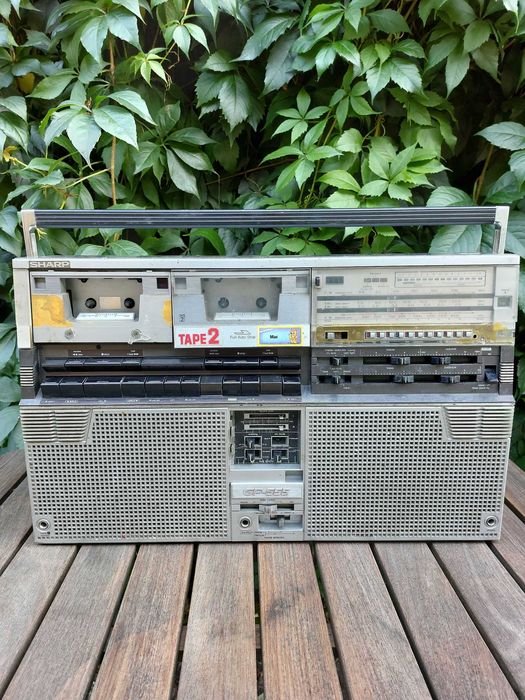 Boombox Sharp gf555 radiomagnetofon  uszkodzony