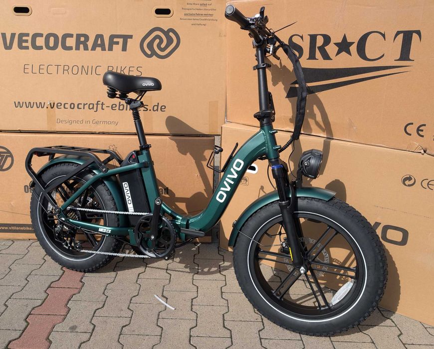 NOWY składany  Rower elektryczny OVIVO NEO C2 48V18Ah