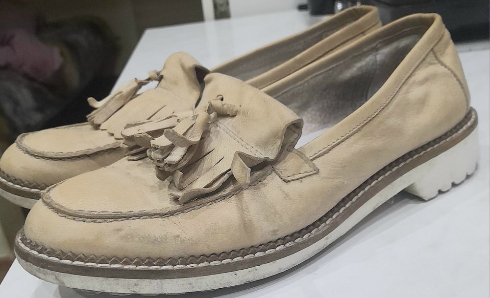 Skórzane buty damskie,rozm.38